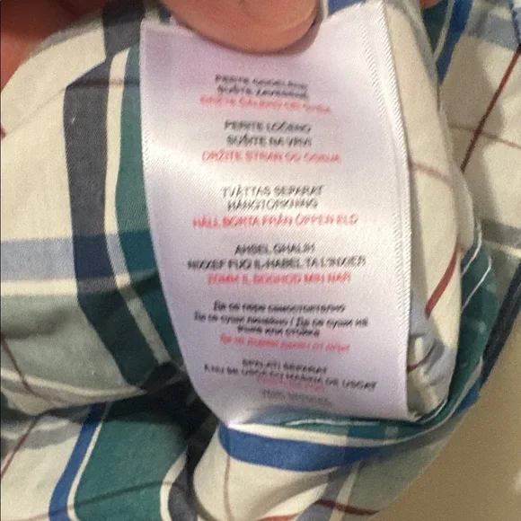 Bench Green and White Plaid Short-Sleeve Button-Down Shirt New with Tags - Picture 10 of 11